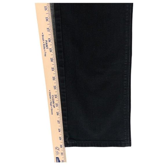 Levis Womens Jeans Black 30 Straight Demi Curve Denim Stretch Classic Rise Adult - Picture 8 of 12